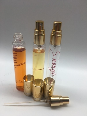 atomizador de Vial Mini Perfume Spray Bottle With del tubo de cristal de 3ml 15ml