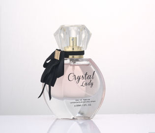 El espray de cristal recargable de la botella de perfume embotella el maquillaje que empaqueta el logotipo y el color modificados para requisitos particulares