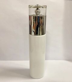 La loción de cristal de encargo embotella las botellas de la crema de la botella de la bomba con el empaquetado cosmético de la bomba