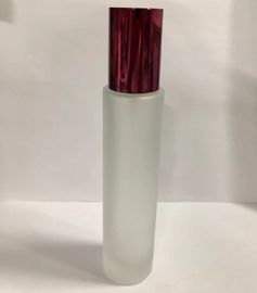 la loción de cristal 100ml embotella el cosmético que empaqueta con las botellas plásticas de la bomba del casquillo, diseño modificado para requisitos particulares