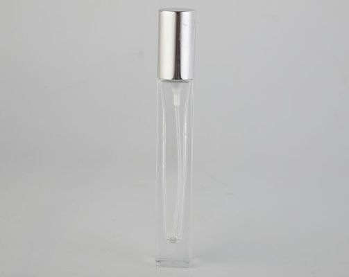 Empaquetado del maquillaje de la botella de perfume del vidrio de los frascos del vidrio del cuadrado del lacre 10ml del rociador