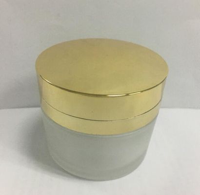 tarro cosmético de empaquetado del SGS del tarro de la crema de 50g Skincare que empaqueta la pintura modificada para requisitos particulares