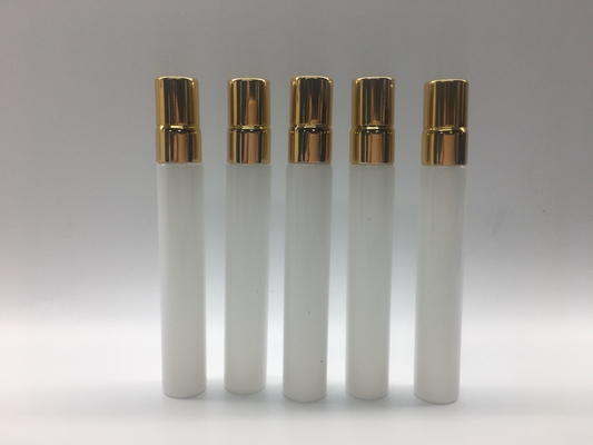 vidrio Vial Aluminum Gold/tapón de tuerca de plata del perfume de 10ml 5ml 2ml con el rociador
