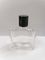 cuidado personal de cristal de la botella de perfume del cuadrado 100ml que empaqueta la impresión y la pintura de la pantalla del OEM