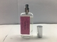 El cuadrado plano forma las botellas de perfume de lujo 30ml con el casquillo de plata delgado
