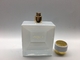 Botella de perfume de cristal de perfume del casquillo del atomizador de la botella 100ml del cuadrado vacío del SGS