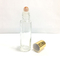 el rodillo de cristal de 5ml 10ml 15ml embotella el rollo vacío en las botellas para los aceites esenciales