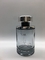 lacre de cristal transparente redondo recto del atomizador de la botella de perfume 100ml