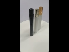 Viales cosméticos de vidrio para perfume con tapón de rosca y pulverizador