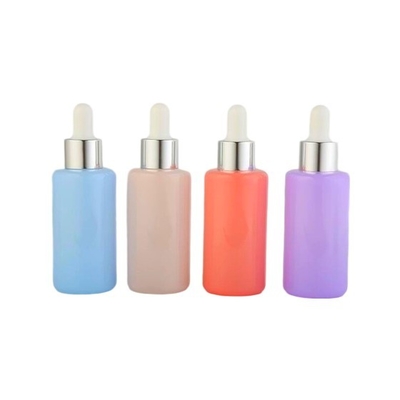 el dropper de cristal 30ml embotella venta caliente/el vidrio con el OEM de bambú de las botellas de aceite esencial del cuello