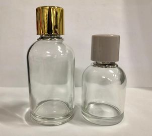 las botellas de perfume de cristal de lujo 50ml y 100ml/el rociador de cristal embotellan el empaquetado del maquillaje