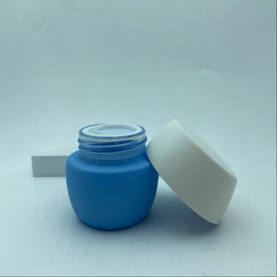 Embalaje cosmético 30G frasco de crema de gel con tapa de plástico blanco Embalaje botella botella de crema