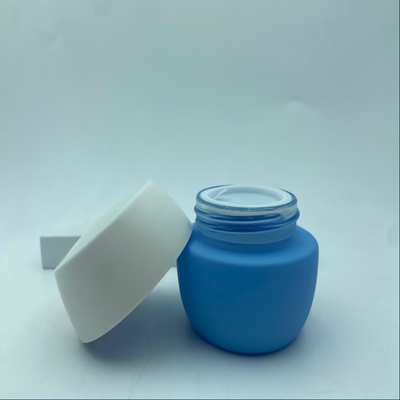 Embalaje cosmético 30G frasco de crema de gel con tapa de plástico blanco Embalaje botella botella de crema