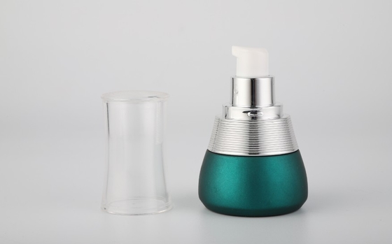 Botella de loción, botella cosmética con bomba y tapa, tarro de crema, embalaje cosmético OEM