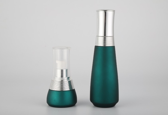 Botella de loción, botella cosmética con bomba y tapa, tarro de crema, embalaje cosmético OEM