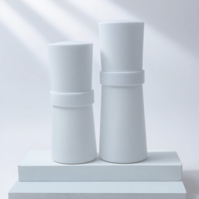 Precio de fábrica 50ml 100ml 120ml Envase de loción de vidrio Botella de vidrio con bomba de loción moderna vacía Juego corporal de crema para el cuidado de la piel