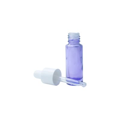 Botella redonda de goteo de crema para ojos ecológica de 10 ml - Botella de aceite de esencia de muestra para cuidado ocular con logotipo personalizado