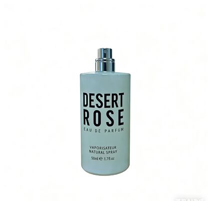 Botella de perfume cilíndrica recta de estilo minimalista directo de fábrica de 50 ml con tapón de bola redondo