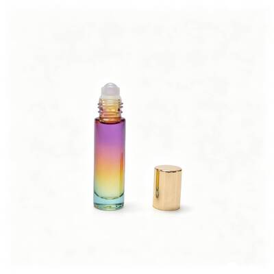 10ml Glass Roller Bottles Or Essential Oils / Rollerball Perfume Bottle Roll On Bottles
