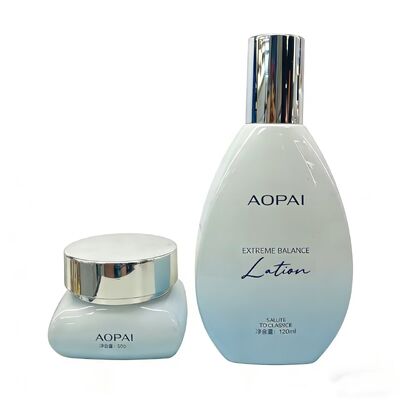 Tarro Personalizado para Crema 30ml 50ml Botella de Vidrio para Sérum o Loción Fabricante OEM Venta Caliente