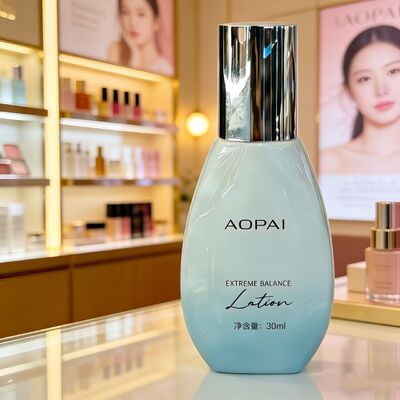 Tarro Personalizado para Crema 30ml 50ml Botella de Vidrio para Sérum o Loción Fabricante OEM Venta Caliente