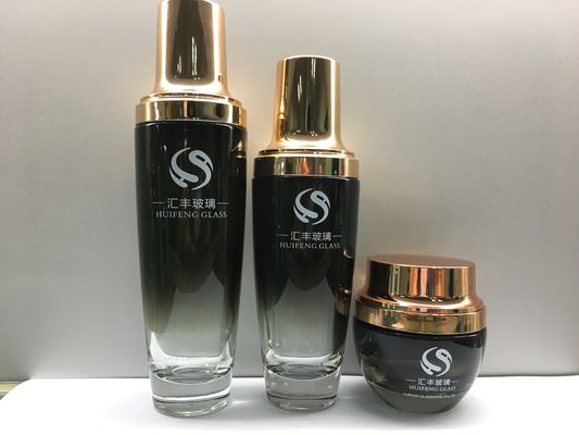 Embalaje de botellas de vidrio de loción