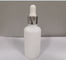 logotipo modificado para requisitos particulares envase de cristal blanco y color del aceite esencial del cosmético de la botella del dropper 50ml