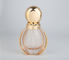 Bomba y cubierta de cristal 40ml del capítulo del oro de la botella de la fundación del diseño único de lujo