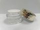 Tarro cosmético de empaquetado de cristal reutilizable 30g 50g del OEM del tarro de la crema de Skincare