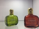 Color rojo verde transparente de lujo de las botellas de perfume del rociador del atomizador