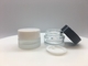 Serigrafía cosmética de cristal del tarro de 10 gramos que imprime ISO9001 para la crema de los ojos