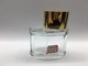 Electrochapado de lujo de la botella de perfume de la pendiente del OEM ULTRAVIOLETA con el atomizador metálico del oro